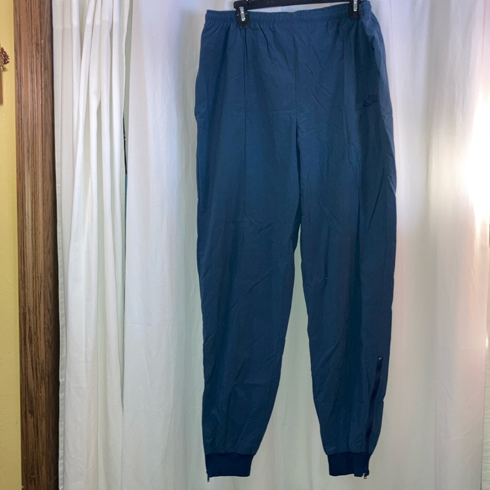 Vintage Nike blue windbreaker pants